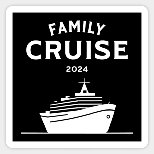 Family Cruise 2024 Sticker